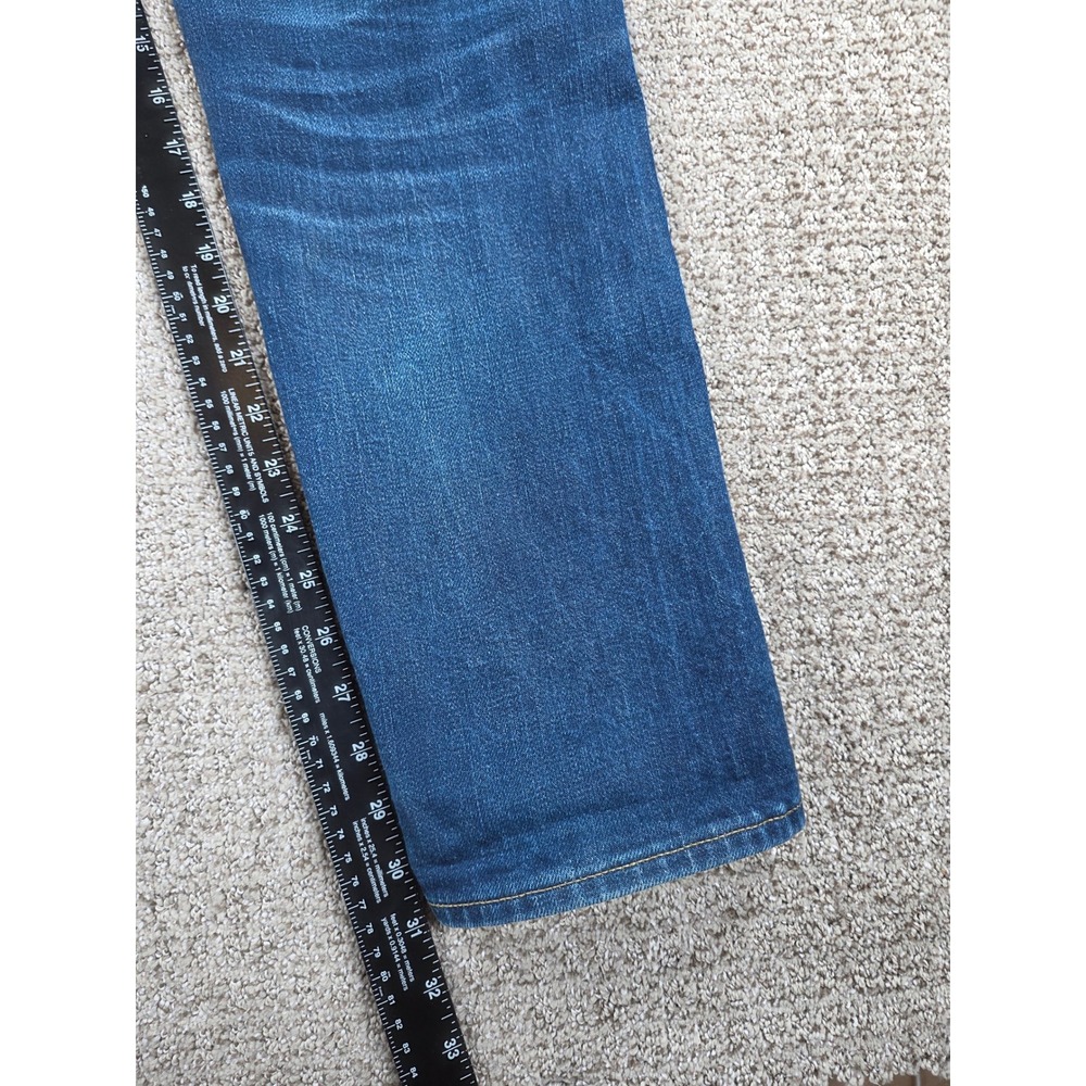 Denham Razor Slim Fit Selvedge Denim Jeans Blue Mens Size 32x31  Fade - Picture 13 of 13